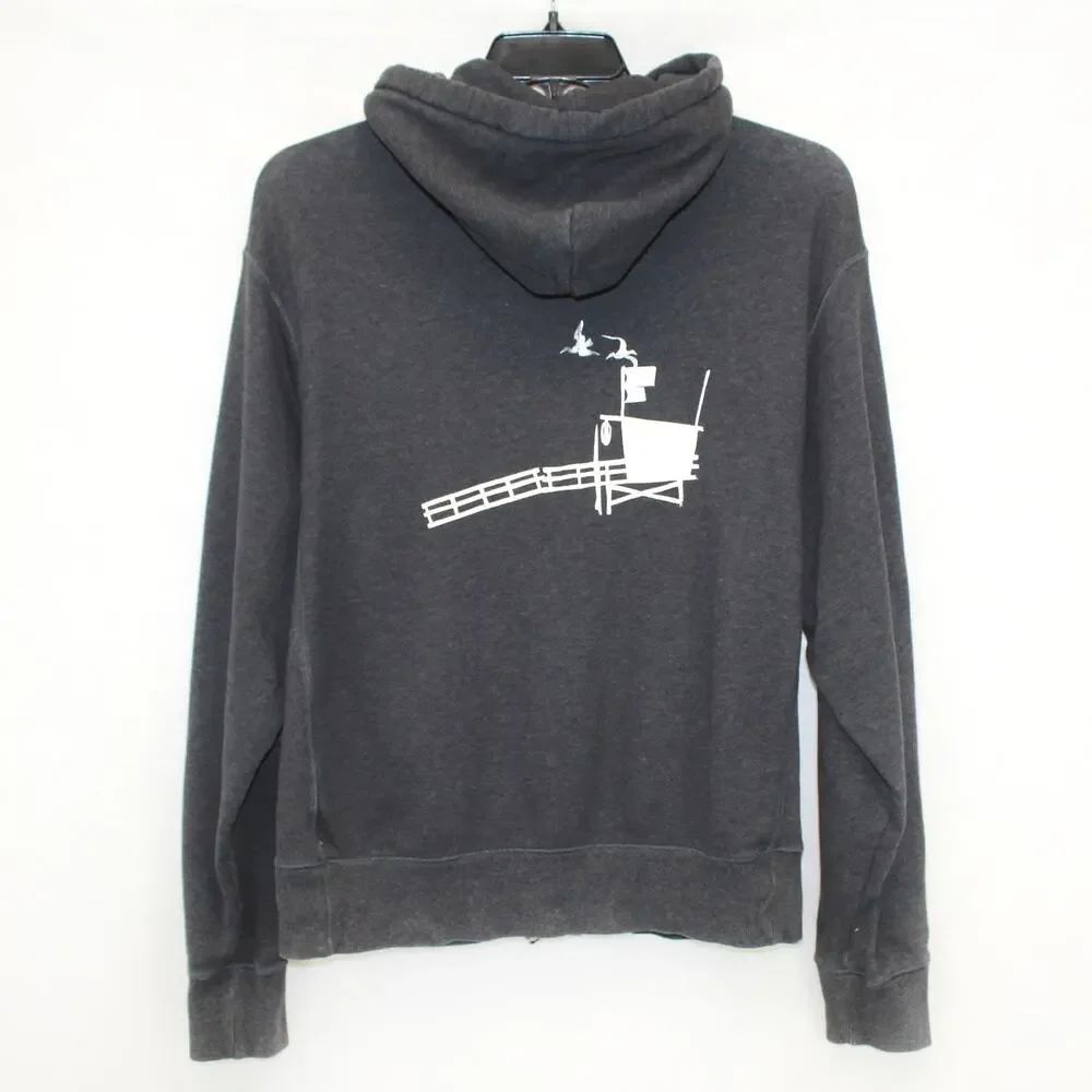 Nike Sportswear Sweatshirt Jacket Hoodie Zip Terry Outdoor Urban Pocket Large